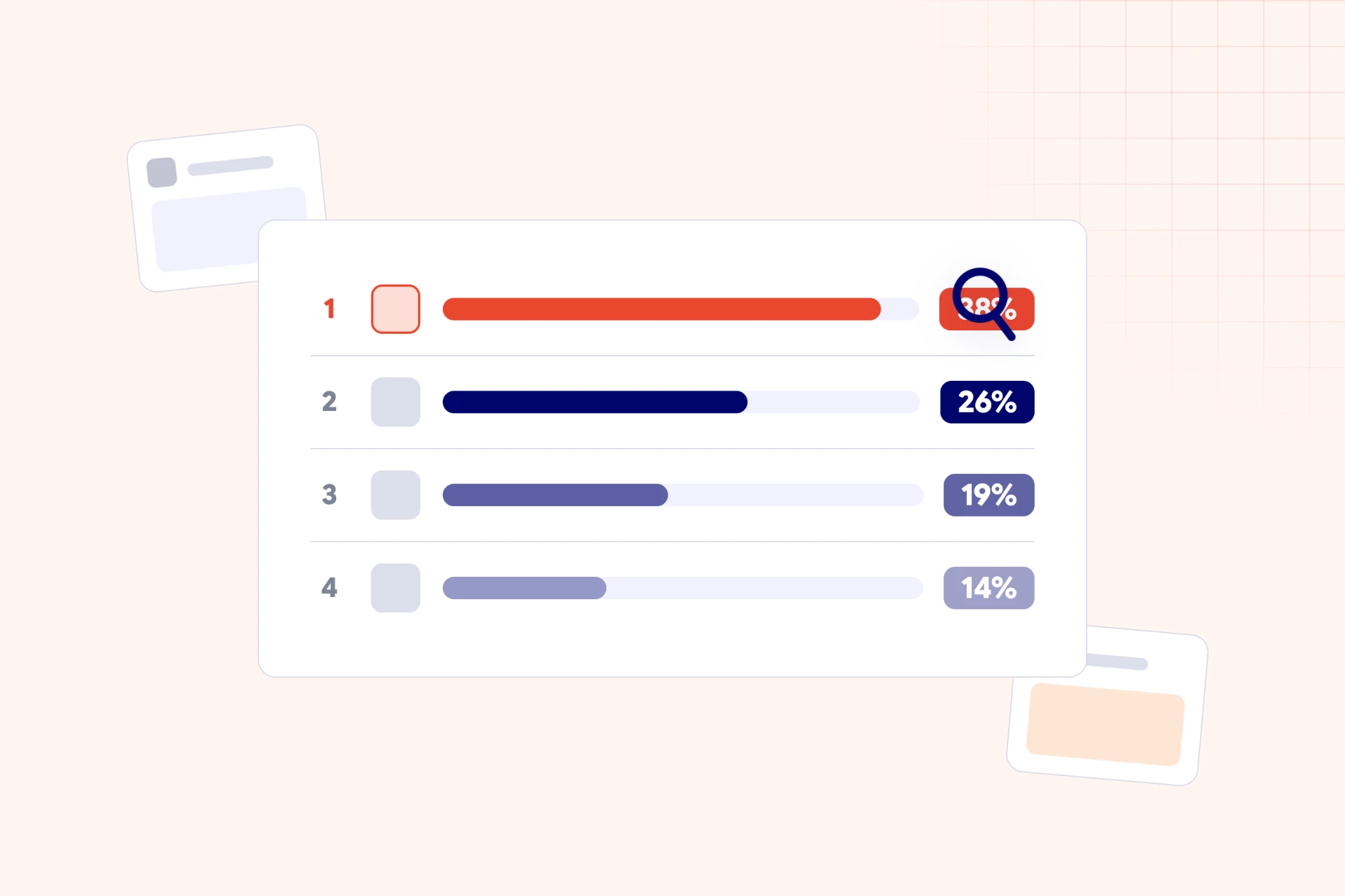 Competitor traffic share comparison preview